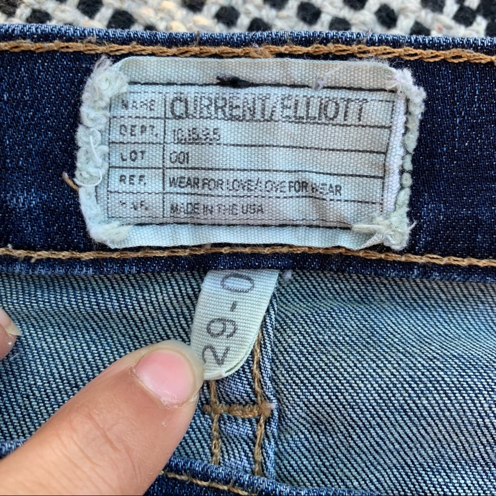 Current/Elliot The Stiletto Skinny jeans size 29 (waist 32) - Picture 6 of 7